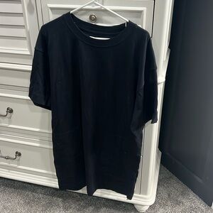 NWOT Free People Essential Extreme Tee in Black XS